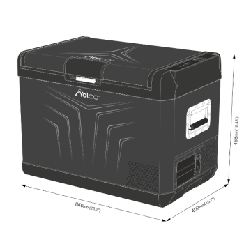 Przenośna lodówka kompresorowa Yolco GCX47 Black